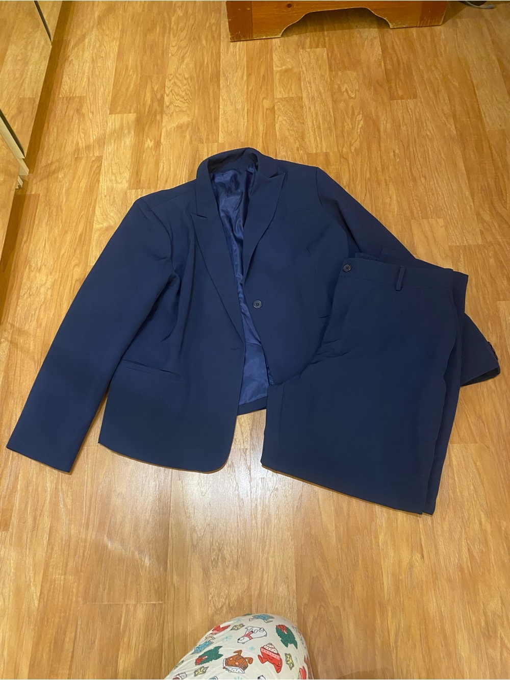 Women’s Navy Suit Blazer and Pants - Classic Navy XXL